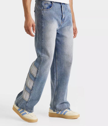 adidas jeans denim uomo