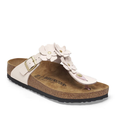 BIRKESTOCK GIZEH FLOWERS LIGHT ROSE, NAT