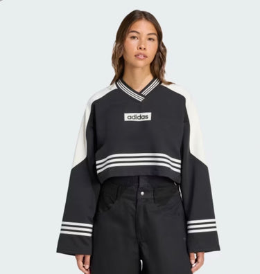 adidas t-shirt crop donna