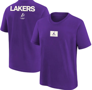 nike x t-shirt jordan lakers kids