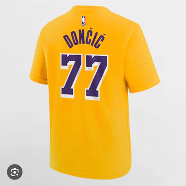 nike x lakers t-shirt doncic