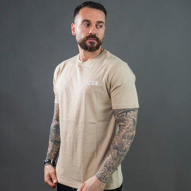 Icon t-shirt con ricamo uomo