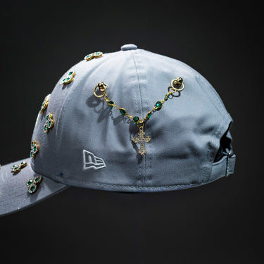 custom cap new era visiera curva 3fiori