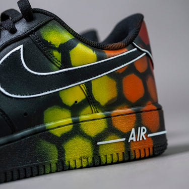 nike air force custom esagono