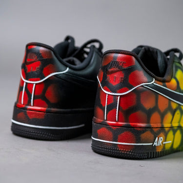 nike air force custom esagono