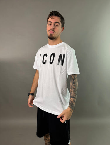icon t-shirt basica logo grande