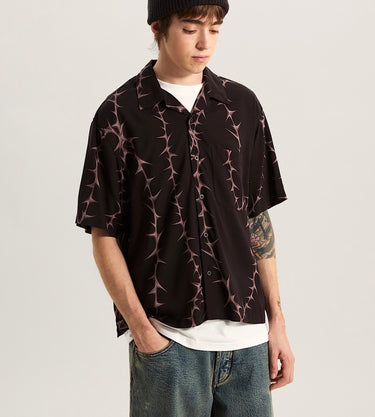 VANS VAN DOREN PRINTED CAMP CAMICIA UOMO
