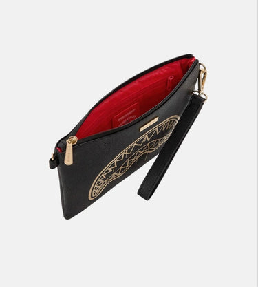 SPRAYGROUND THAT GOLD DRAP CROSSBODY POU