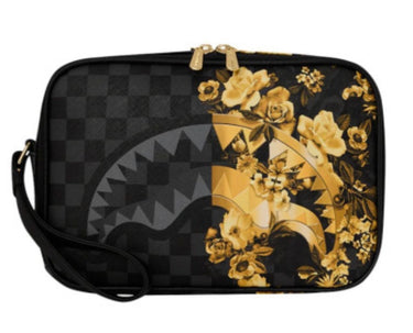 SPRAYGROUND GOLD FLORAL REMIX TOILETRY B