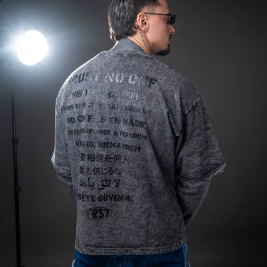 trust no one t-shirt longsleev stone was