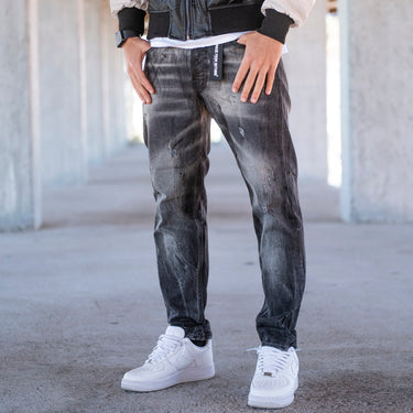 mfn jeans denim grigio