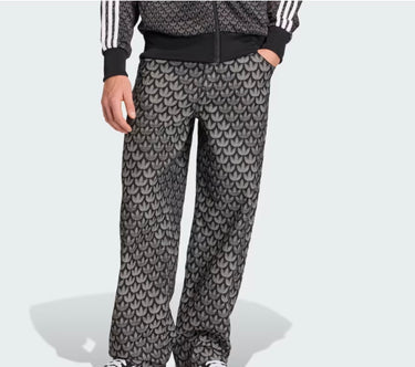 adidas jeans multi logo