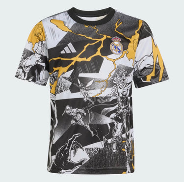 Adidas t shirt real madrid x marvel kids