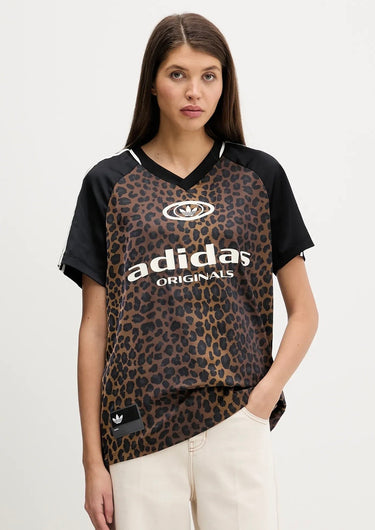 adidas t-shirt leopardata donna