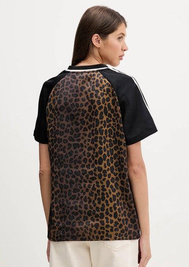 adidas t-shirt leopardata donna