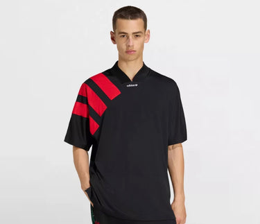 Adidas t-shirt blackred uomo