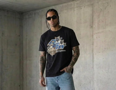 Art super money galaxy nero t shirt