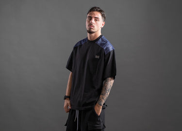 Mfn t-shirt spalla denim