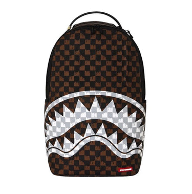 Sprayground zaino brown white drip