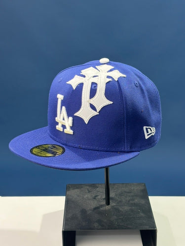cap custom visiera dritta croci LA