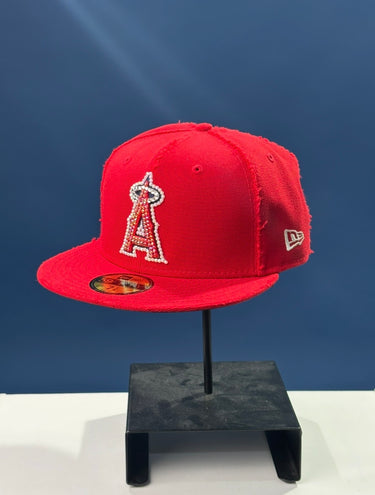 cap custom visiera dritta logo strass A