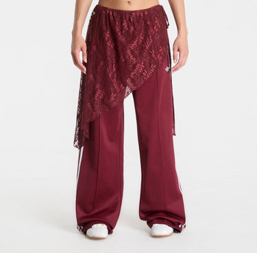Adidas pantalone con bande e pizzo