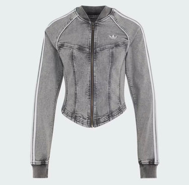 adidas giacca jeans corpetto