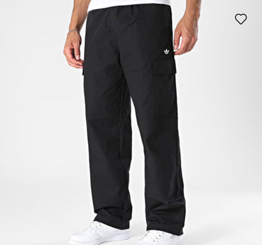 adidas pantalone cargo nero
