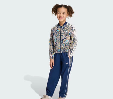 adidas tuta completa stampa goccia kids
