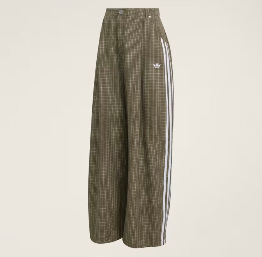 adidas pantaloni a quadri 3 stripes