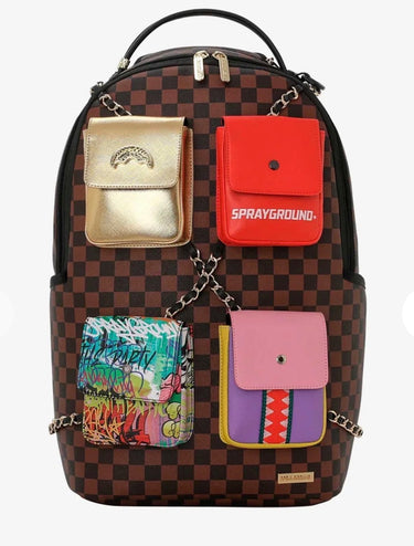 SPRAYGROUNG HANGING POCKETS MIX UP BACKP
