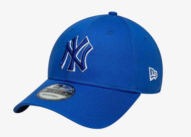 new era cap ny logo blu