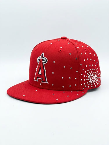 custom cap A brillantini a meta