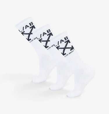 Lab off-white calzini lab freccia 3 pk