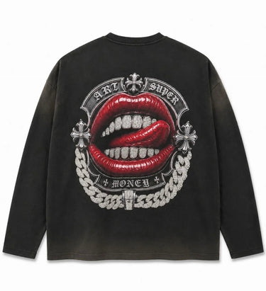 artsupermoney longsleeve tbar