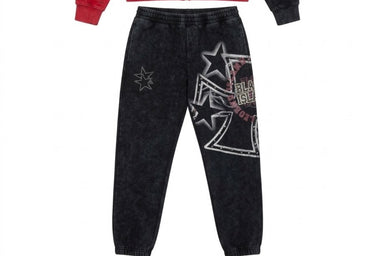 Black island pantalone tuta tre stelle
