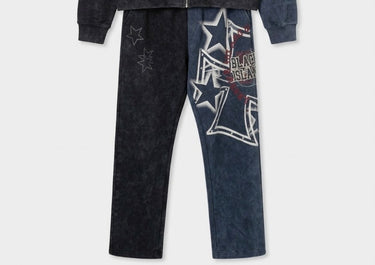 Black island pantalone tuta tre stelle
