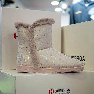 Superga shaded hearts kids