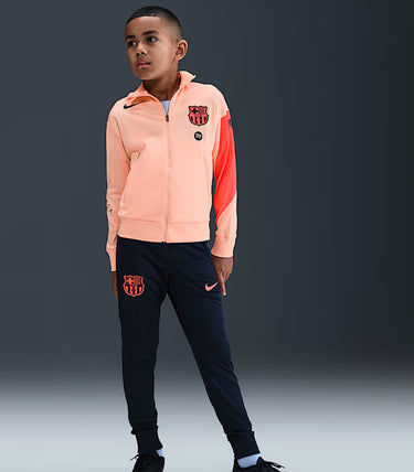 Nike x barca tuta completa kids