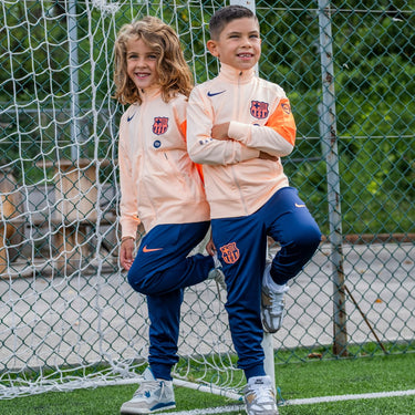 Nike x barca tuta completa kids