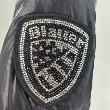 Blauer imbottito piuma kids