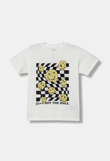 VANS T-SHIRT scacchi  kids
