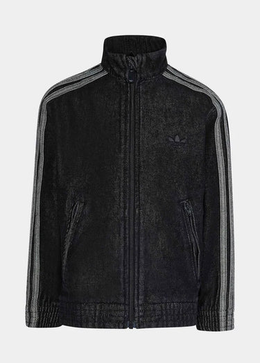 adidas felpa in denim kids nero