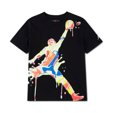 Jordan t-shirt logo schizzi kids