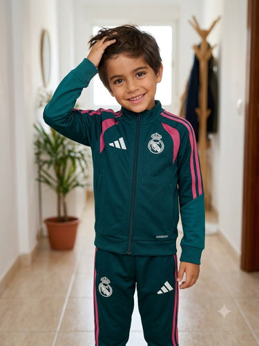 adidas real madrid tuta completa kids
